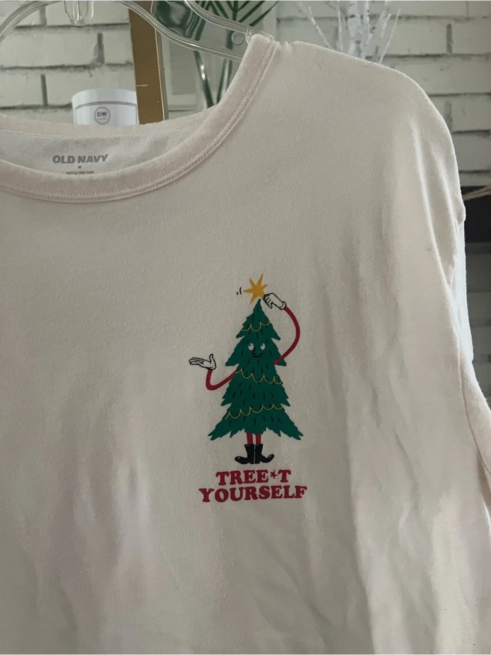Old Navy Holiday Tree Graphic Tee